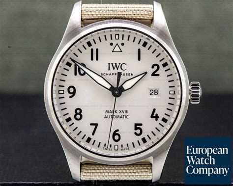 iwc mark xviii tribute review|iwc mark xviii white dial.